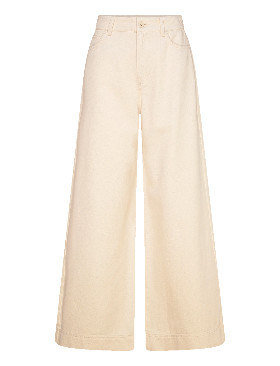 Weekend Max Mara - WKDCANNETI - hosen mit weitem bein - ecru - 0