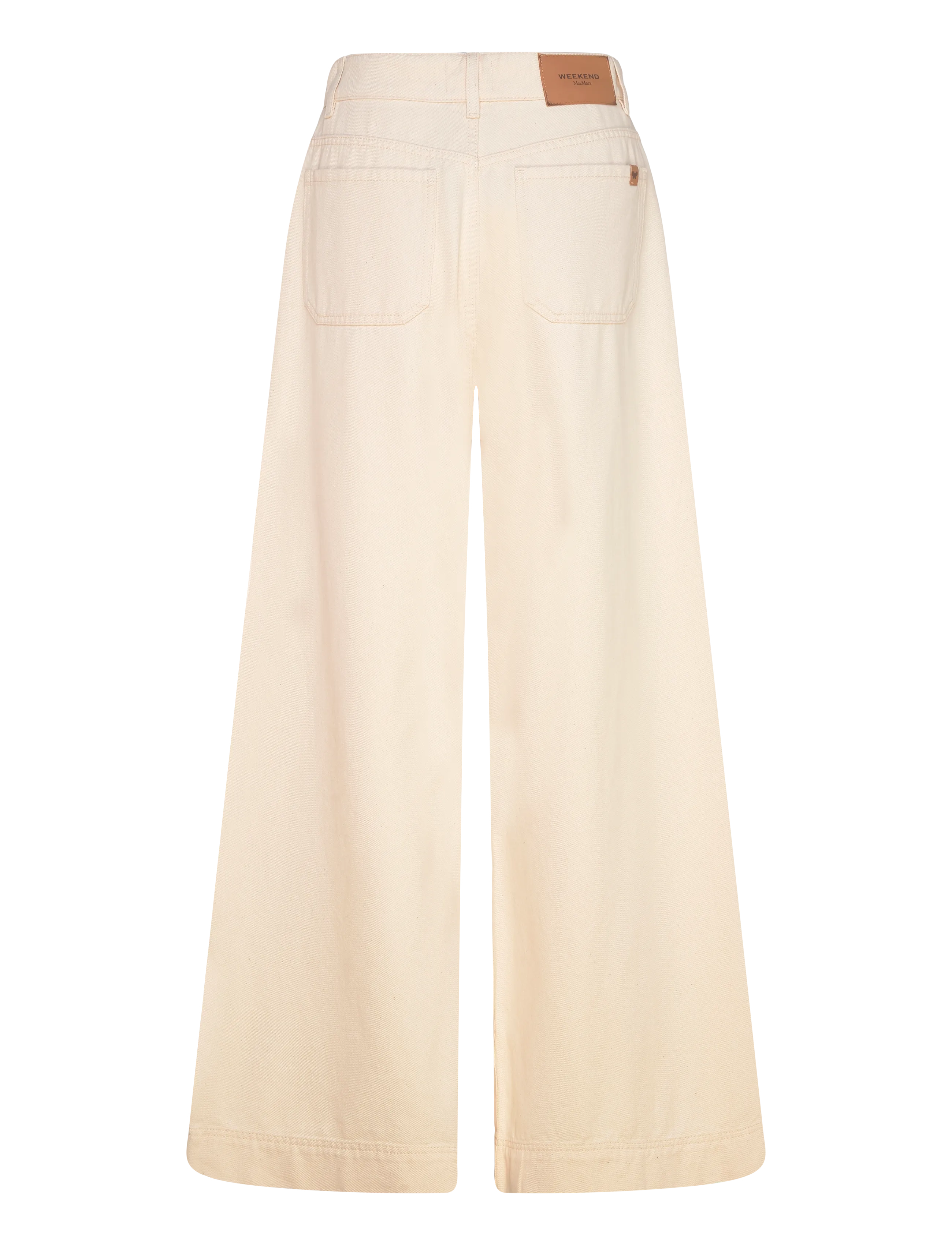 Weekend Max Mara - WKDCANNETI - vida byxor - ecru - 1