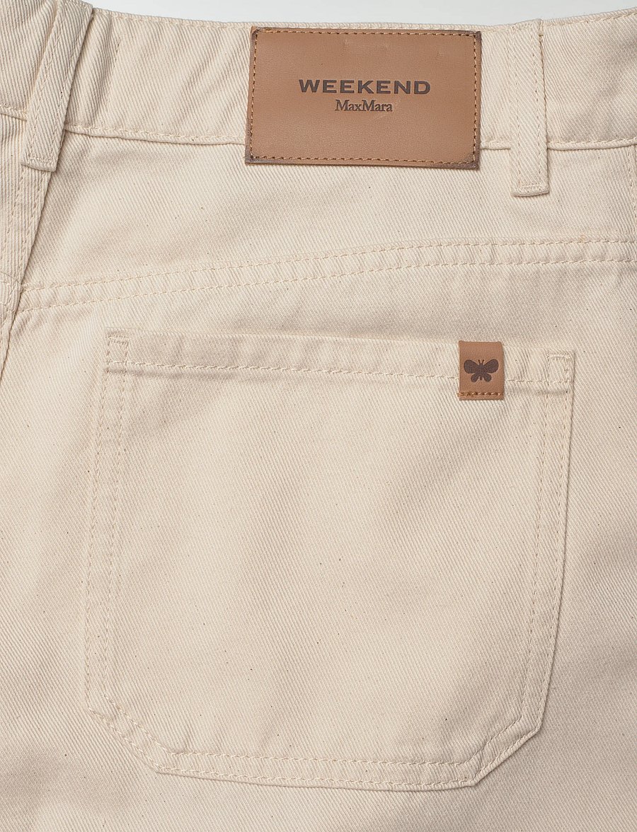 Weekend Max Mara - WKDCANNETI - hosen mit weitem bein - ecru - 4