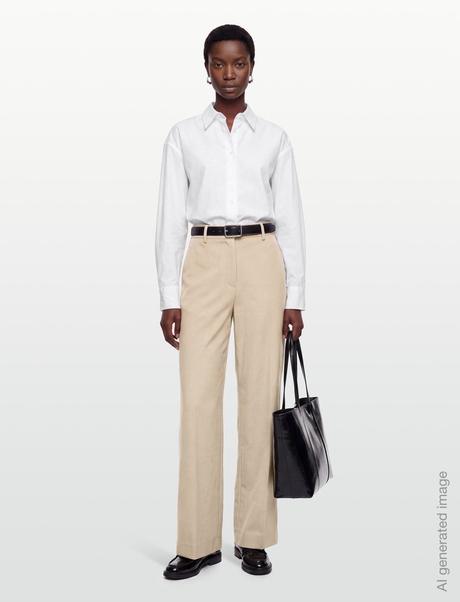 Weekend Max Mara - WKDVISIVO - tailored trousers - beige - 0