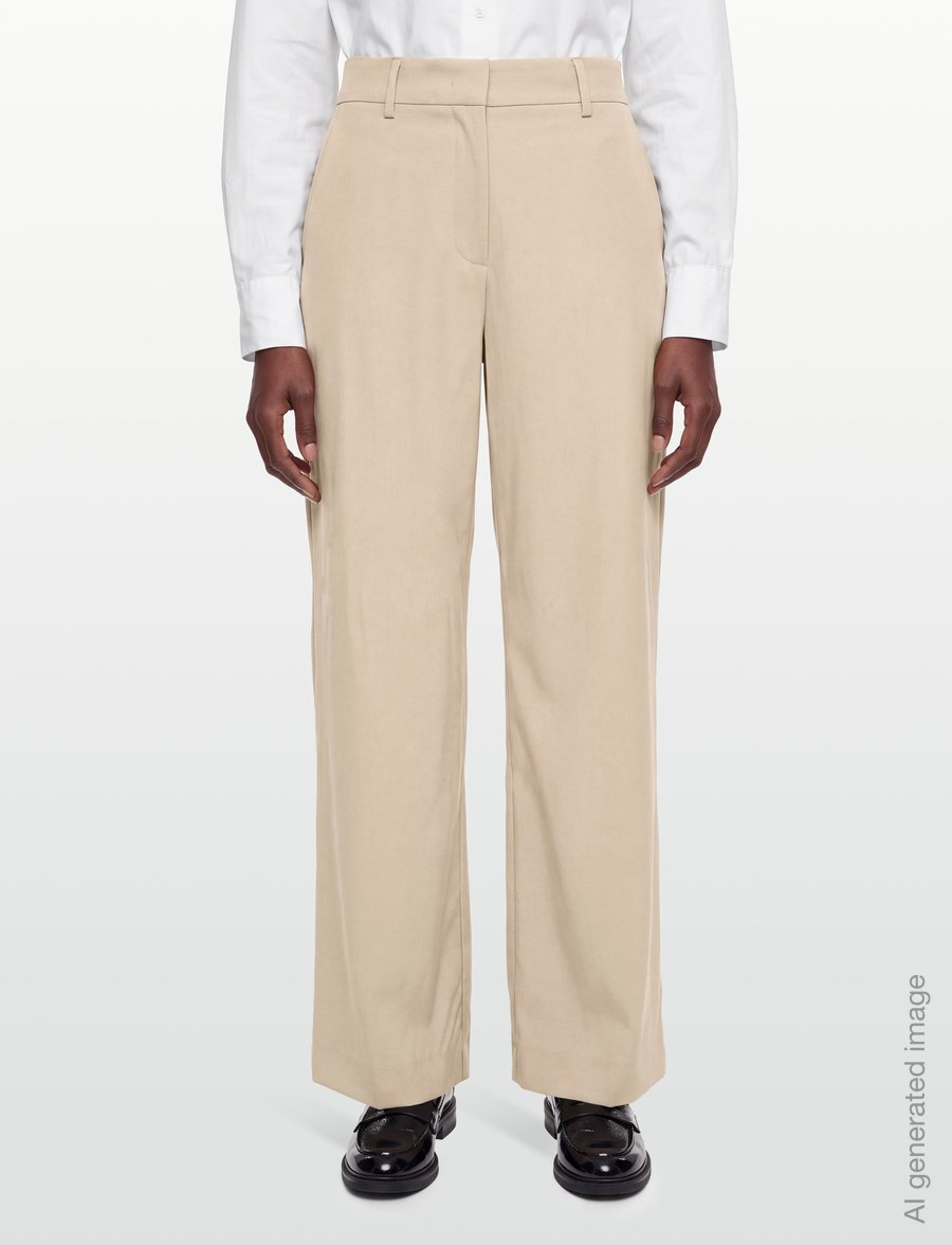Weekend Max Mara - WKDVISIVO - tailored trousers - beige - 3