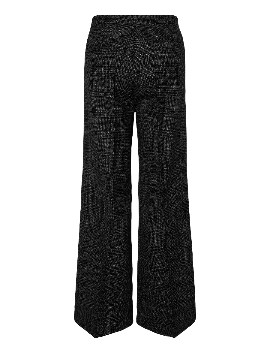 Weekend Max Mara - WKDPACCA - laia säärega püksid - dark grey galles - 1