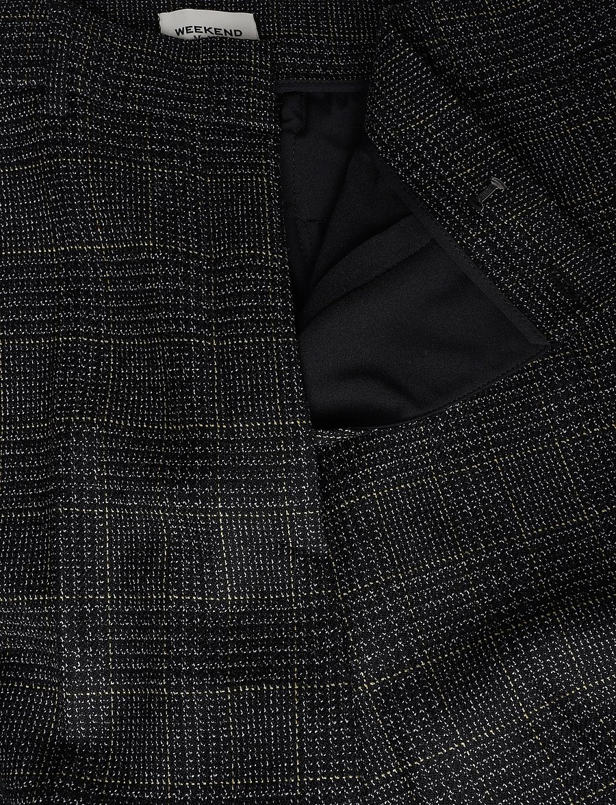Weekend Max Mara - WKDPACCA - laia säärega püksid - dark grey galles - 3