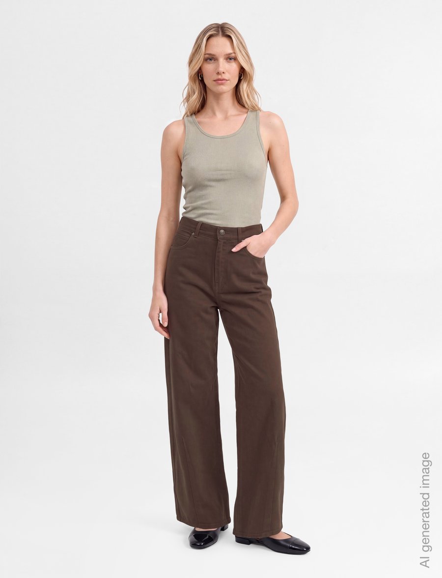 Weekend Max Mara - WKDORDINE - hosen mit weitem bein - brown - 0