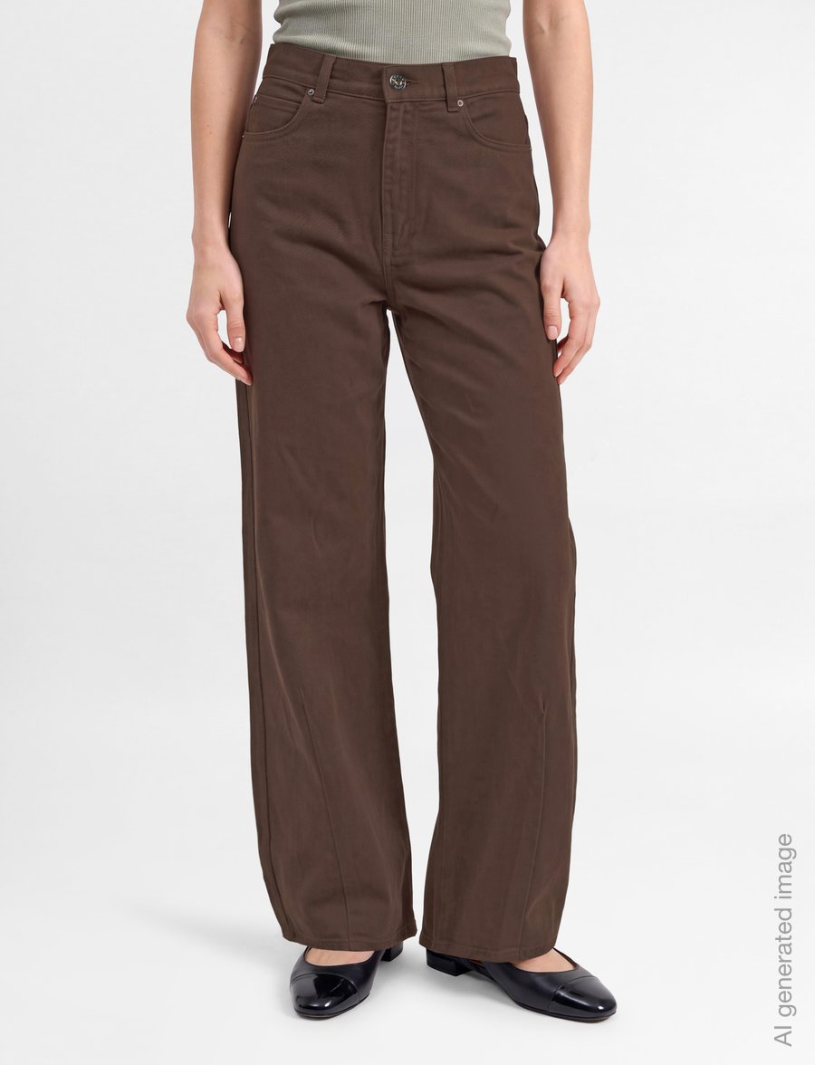 Weekend Max Mara - WKDORDINE - hosen mit weitem bein - brown - 3