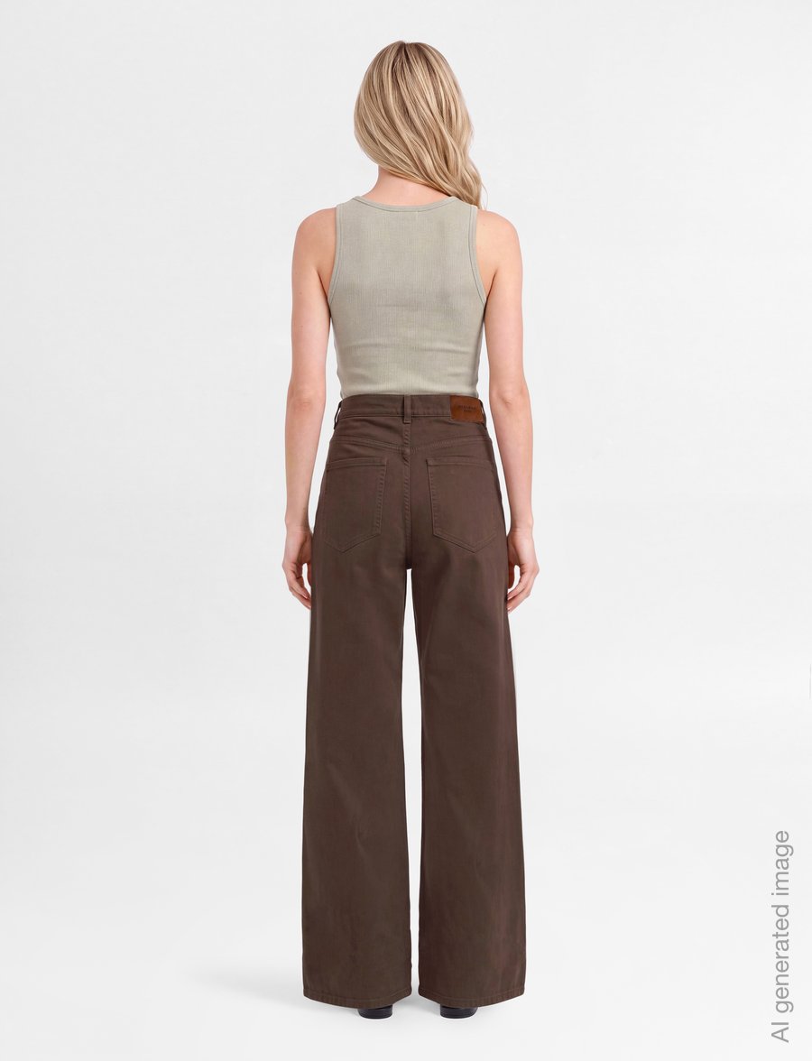 Weekend Max Mara - WKDORDINE - hosen mit weitem bein - brown - 4