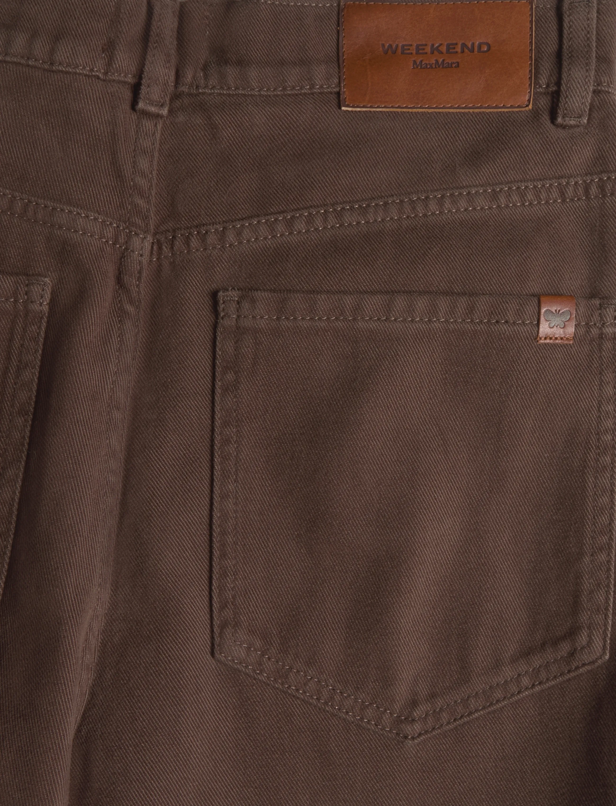 Weekend Max Mara - WKDORDINE - hosen mit weitem bein - brown - 4