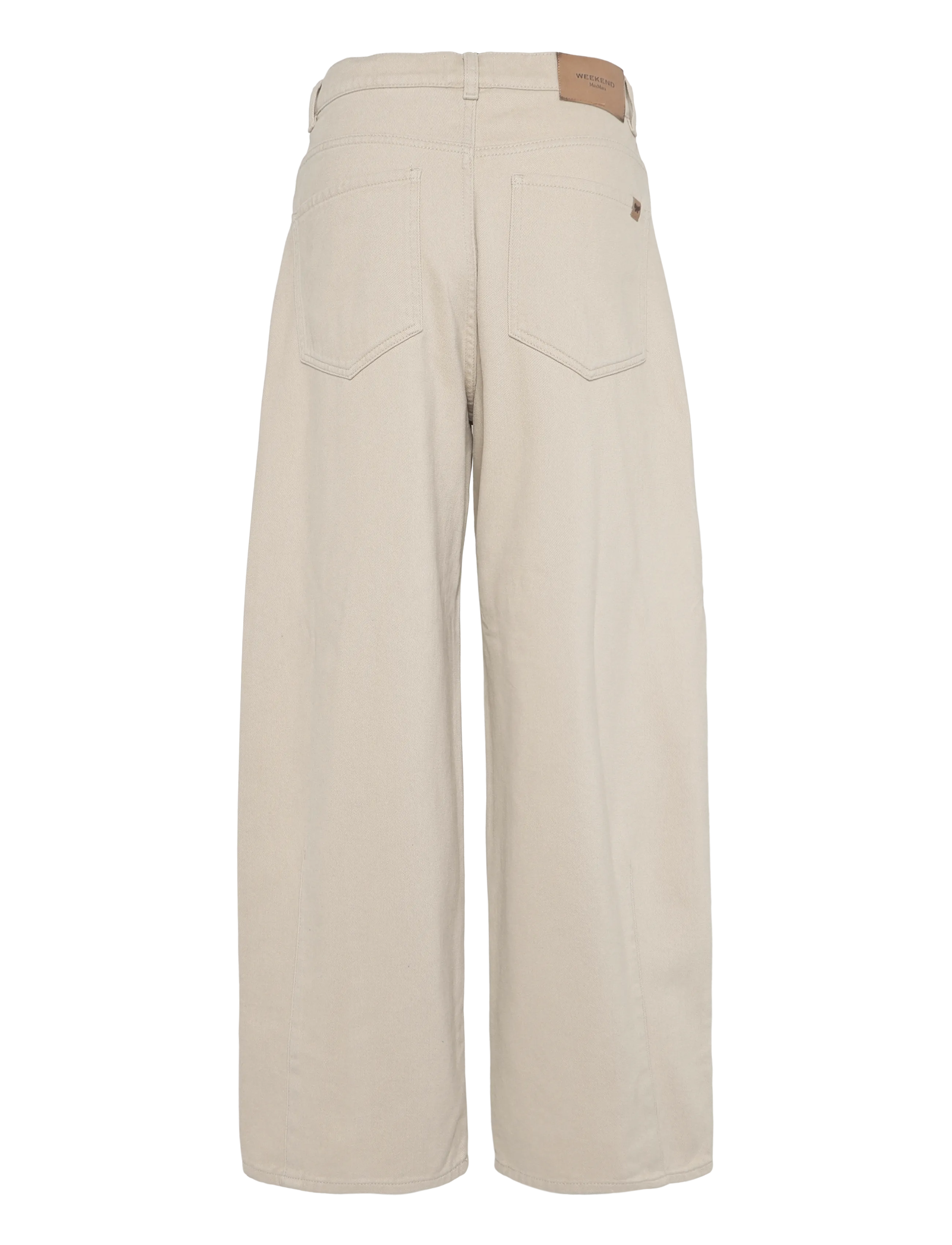Weekend Max Mara - WKDORDINE - hosen mit weitem bein - ivory - 2