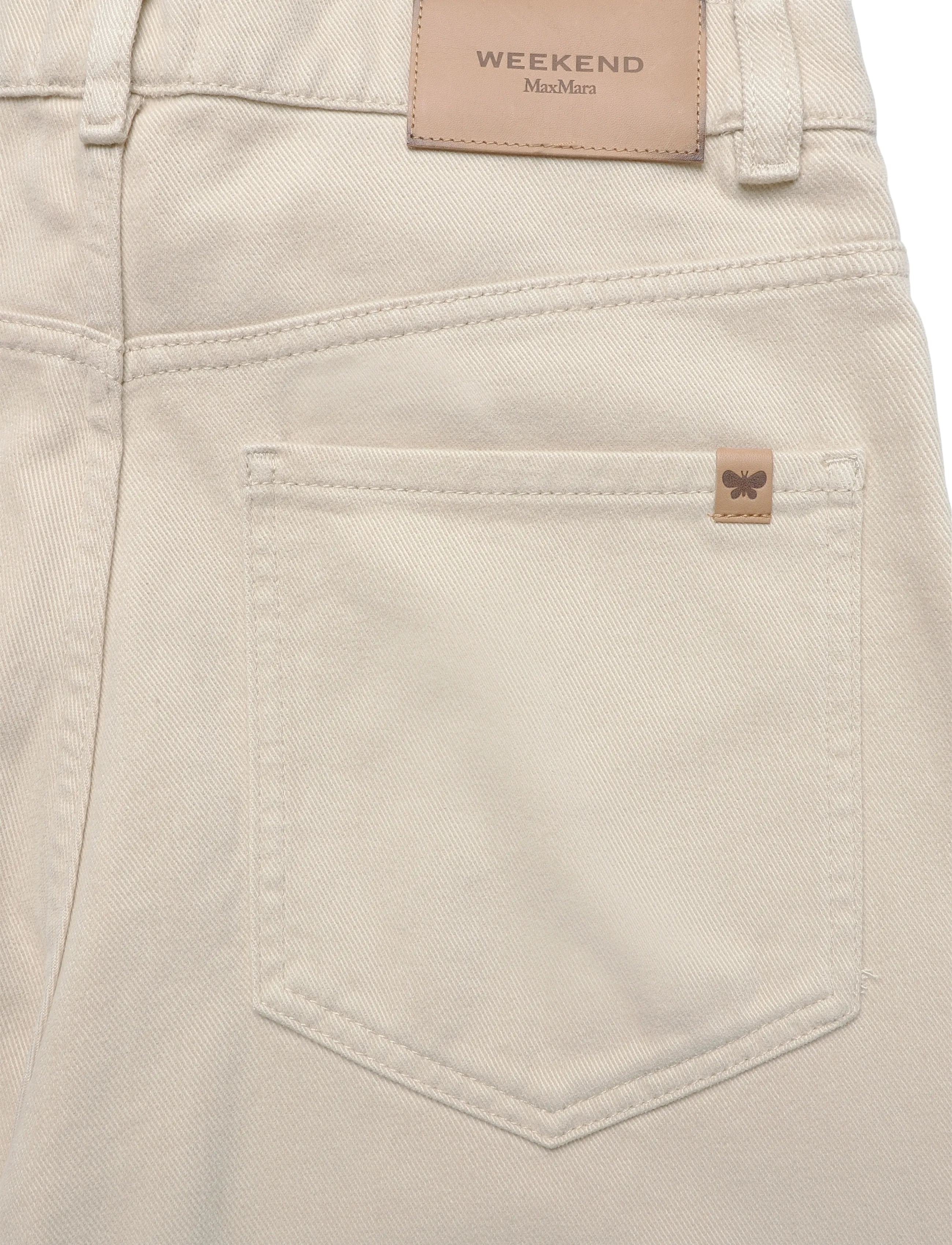 Weekend Max Mara - WKDORDINE - hosen mit weitem bein - ivory - 5