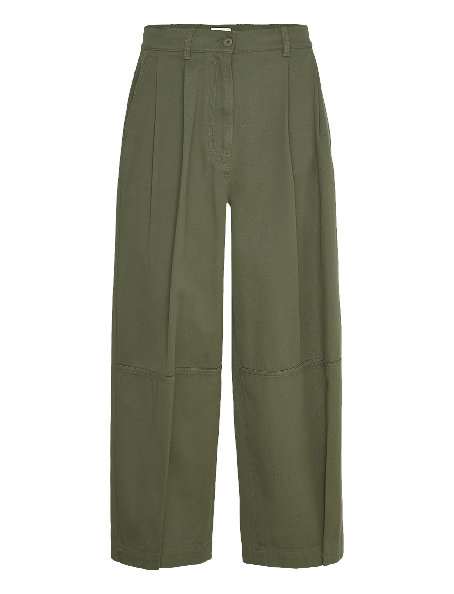 Weekend Max Mara - WKDBACCA - wide leg trousers - kaki - 0