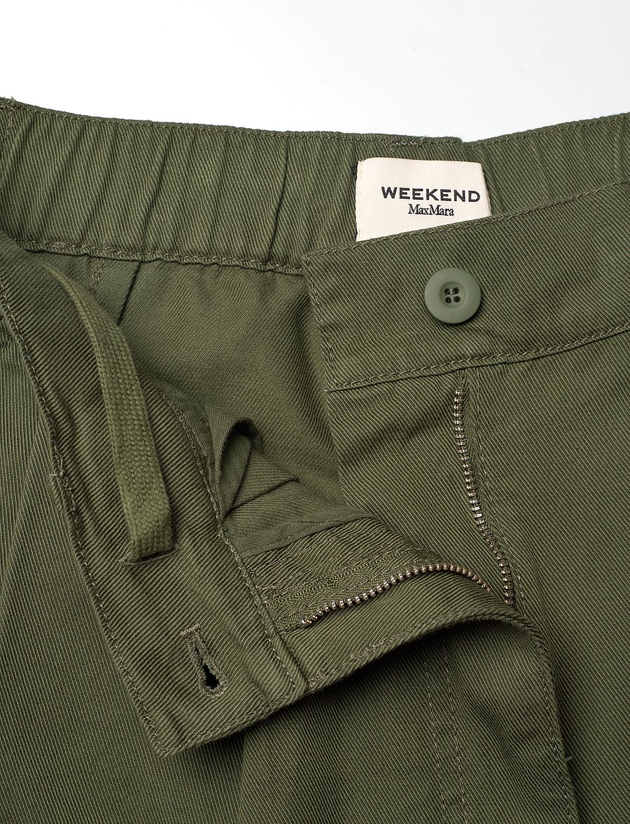Weekend Max Mara - WKDBACCA - wide leg trousers - kaki - 3