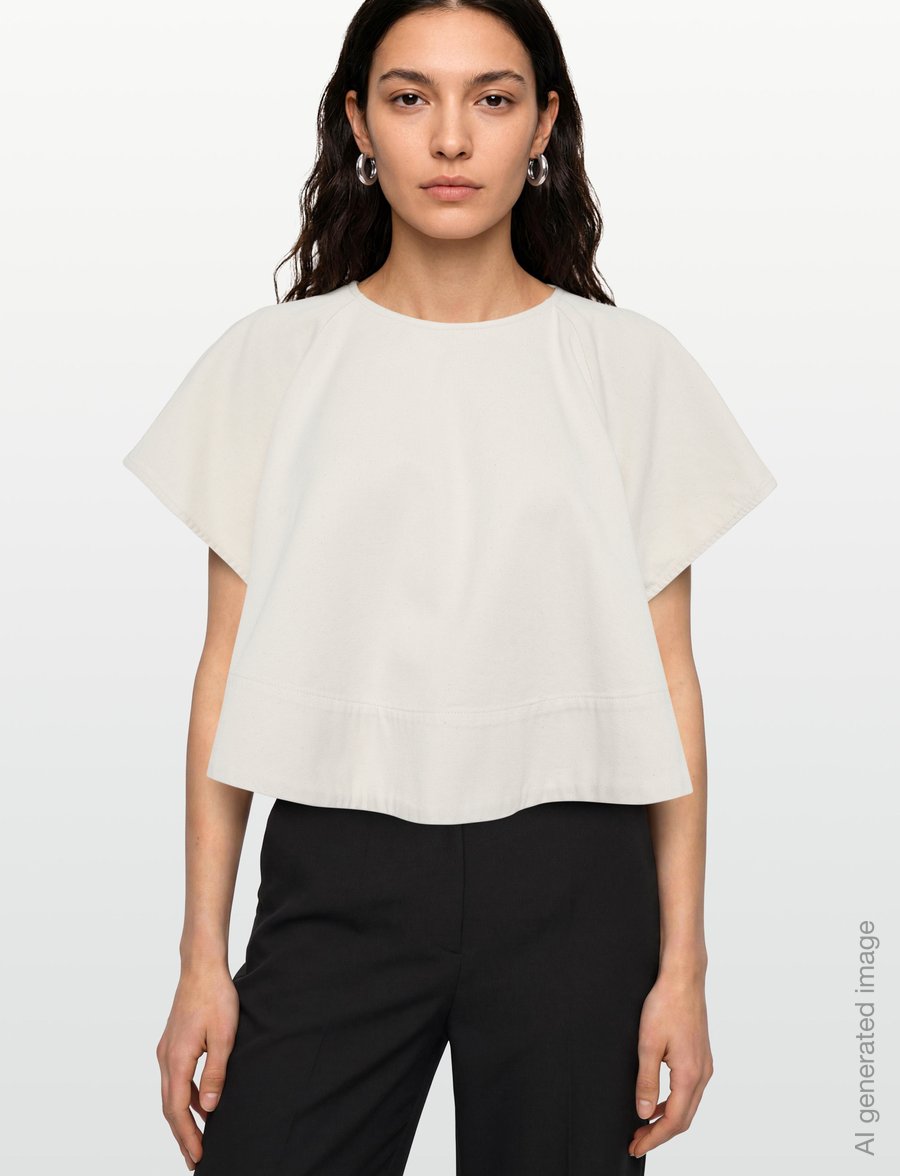 Weekend Max Mara - WKDFORTE - kortærmede bluser - ecru - 3