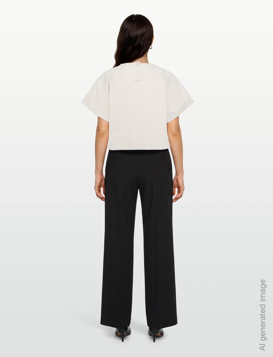 Weekend Max Mara - WKDFORTE - kortærmede bluser - ecru - 4