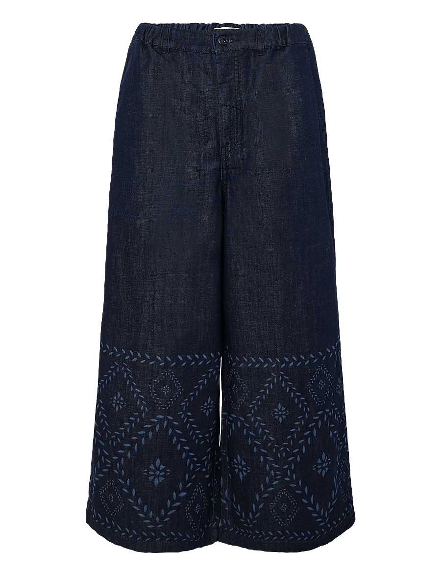 Weekend Max Mara - WKDLAMPADA - culottes - navy denim - 0