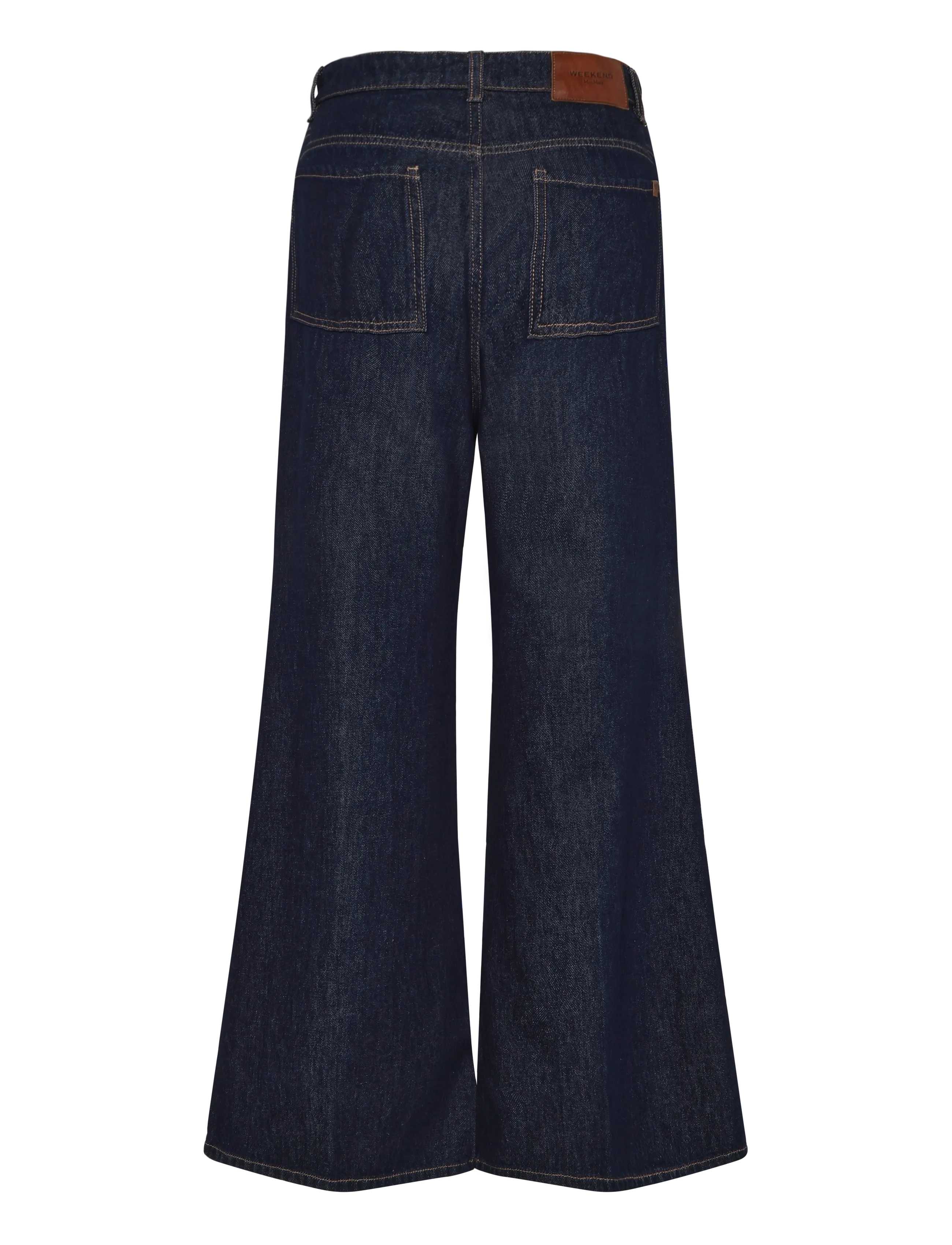 Weekend Max Mara - WKDSPORT - wide leg jeans - navy dark clean - 1