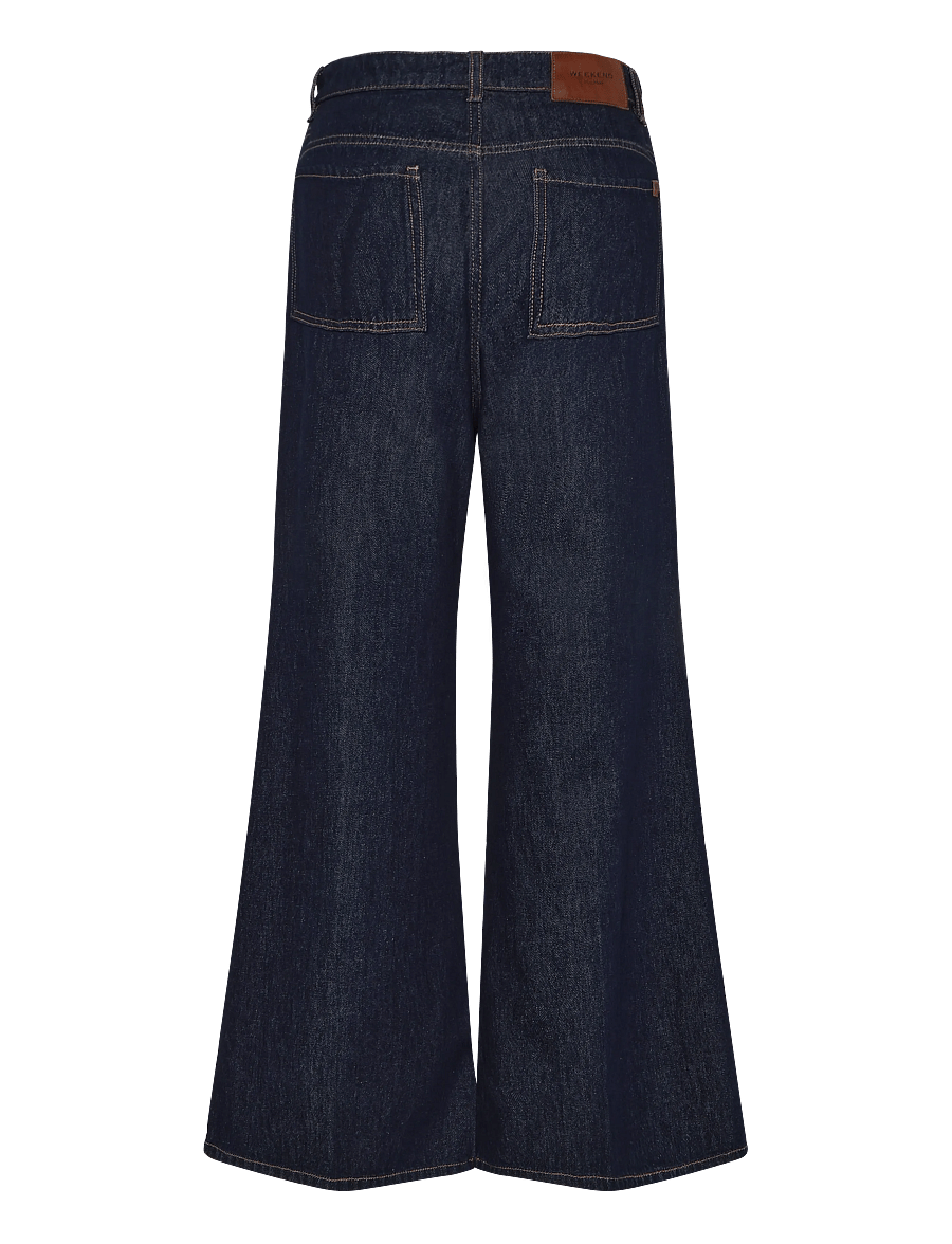 Weekend Max Mara - WKDSPORT - wide leg jeans - navy dark clean - 1
