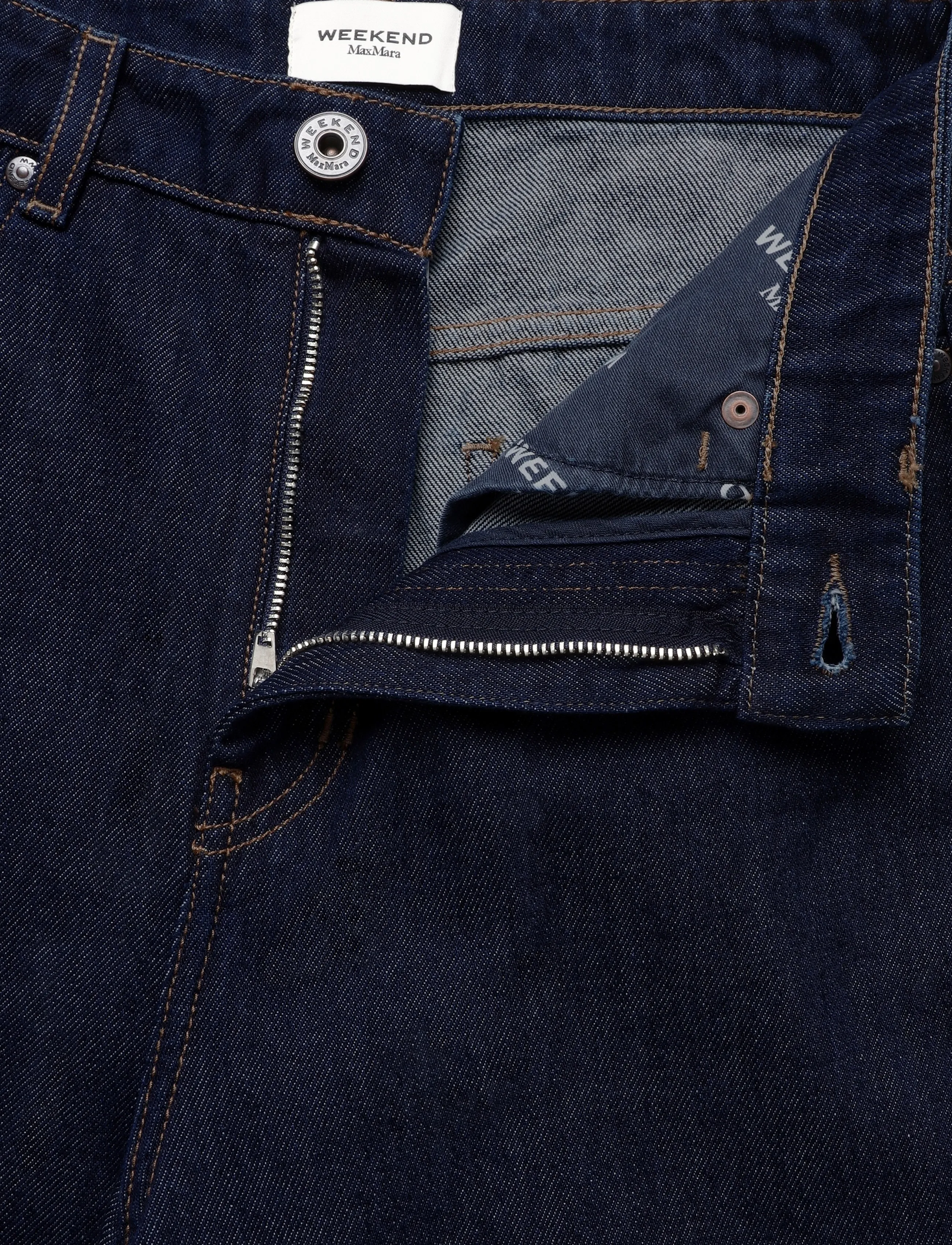 Weekend Max Mara - WKDSPORT - wide leg jeans - navy dark clean - 3
