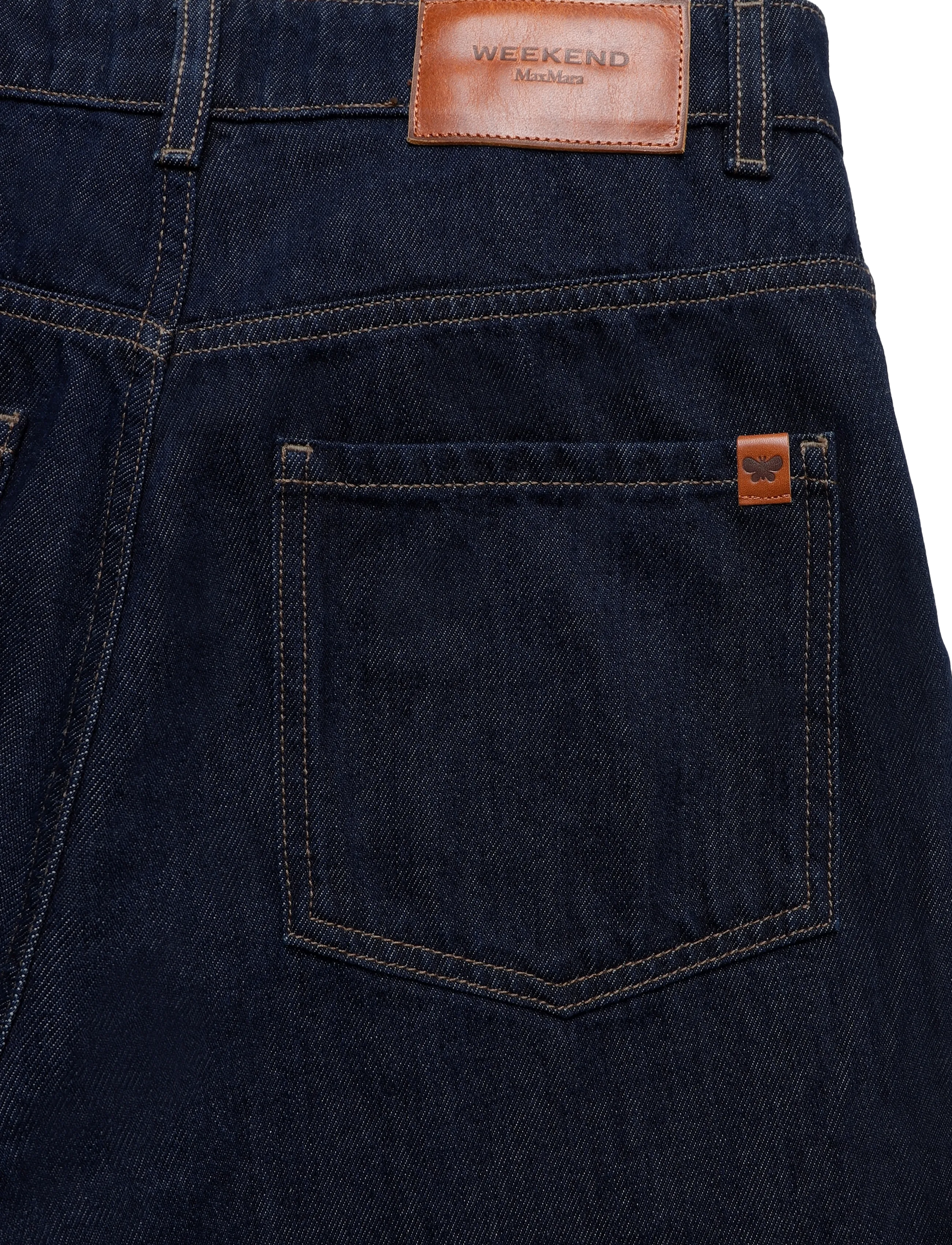 Weekend Max Mara - WKDSPORT - wide leg jeans - navy dark clean - 4