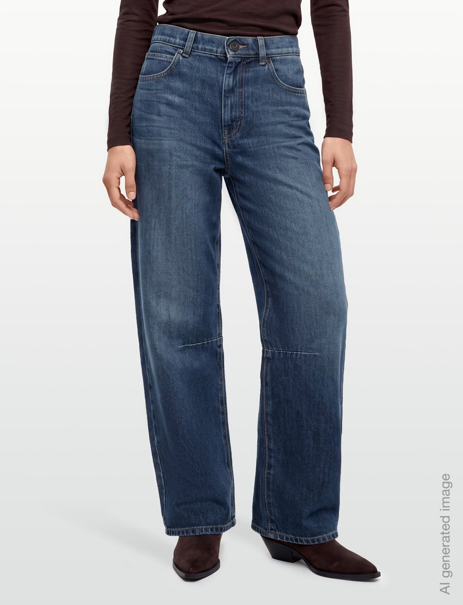 Weekend Max Mara - WKDCADUCA - brede jeans - navy dark vintage - 3