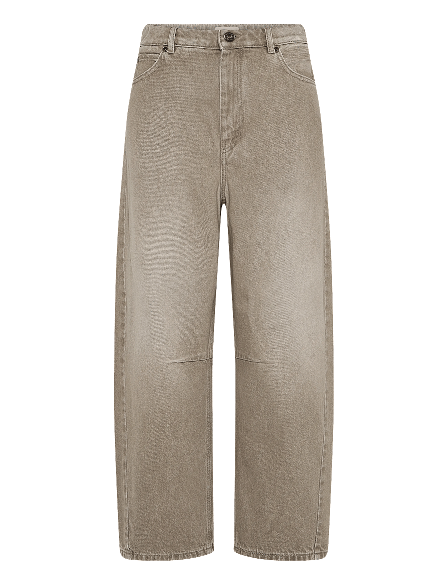 Weekend Max Mara - WKDARCADIA - barrel trousers - beige light colour used - 1