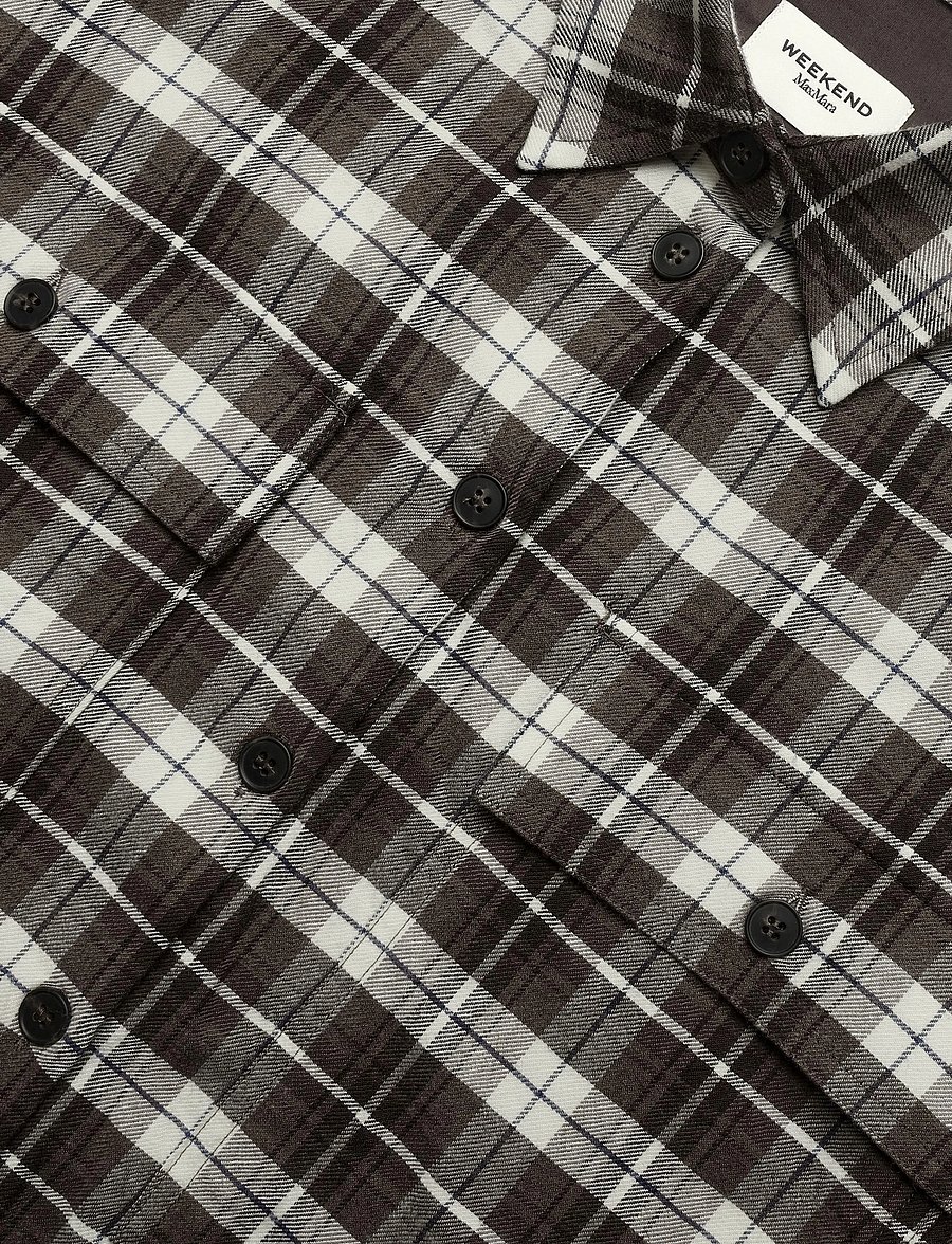 Weekend Max Mara - WKDBERLINA - overshirts - brown check - 2