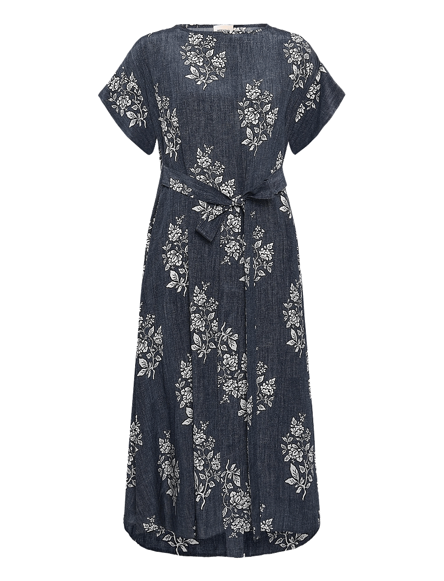 Weekend Max Mara - WKDRADICE - midi dresses - navy flowers - 1
