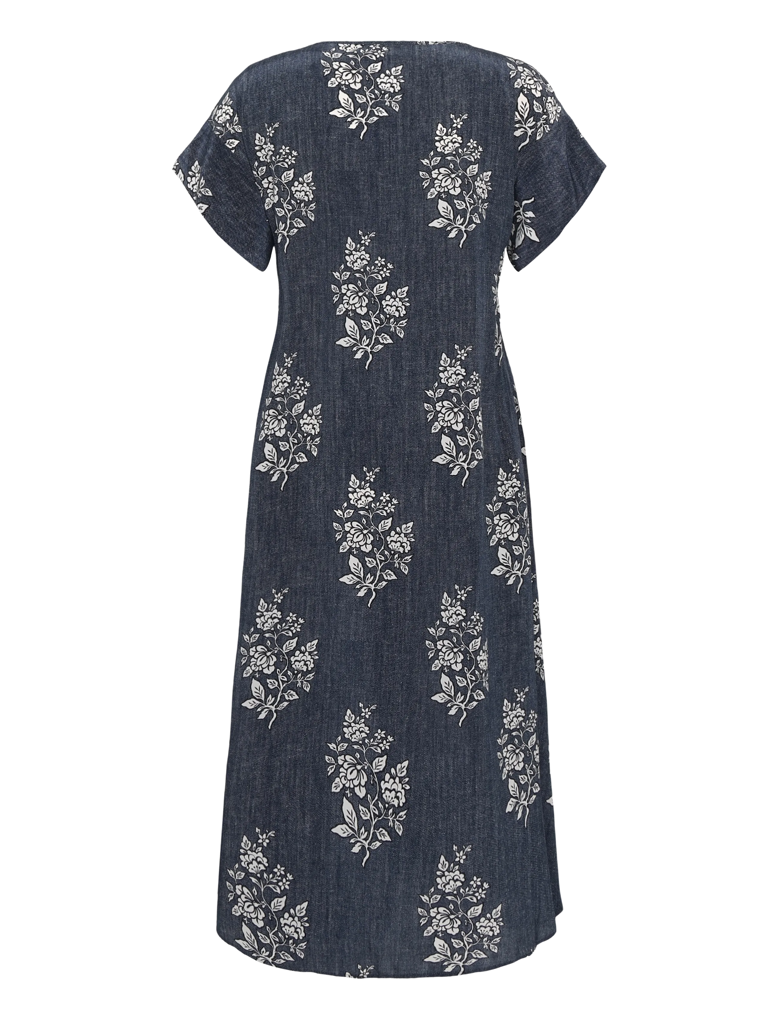 Weekend Max Mara - WKDRADICE - navy flowers - 1