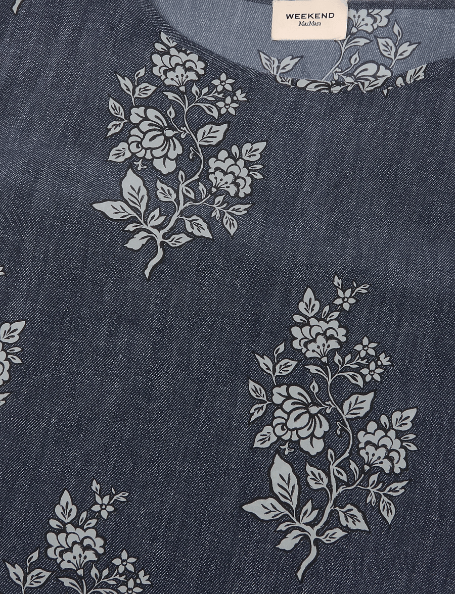 Weekend Max Mara - WKDRADICE - midi dresses - navy flowers - 5