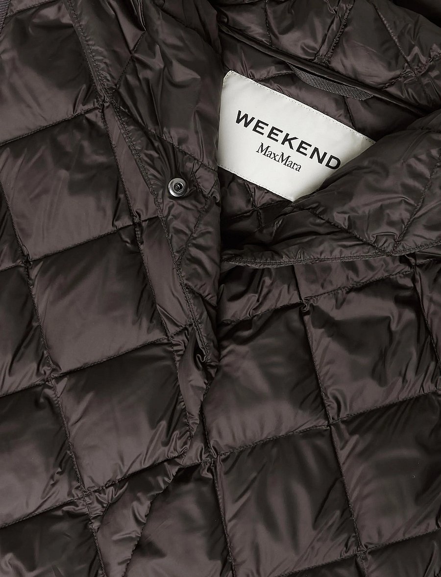 Weekend Max Mara - WKDGIOCHI - quiltade västar - brown - 2