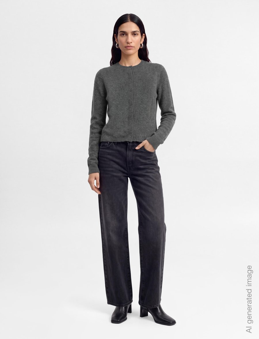Weekend Max Mara - WKDESPOSTO - kaschmir - dark grey melange - 0