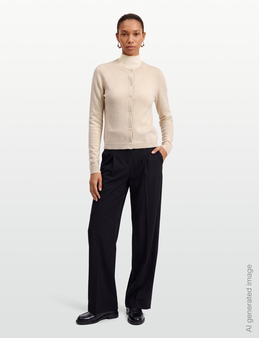 Weekend Max Mara - WKDESPOSTO - kaschmir - ice - 0