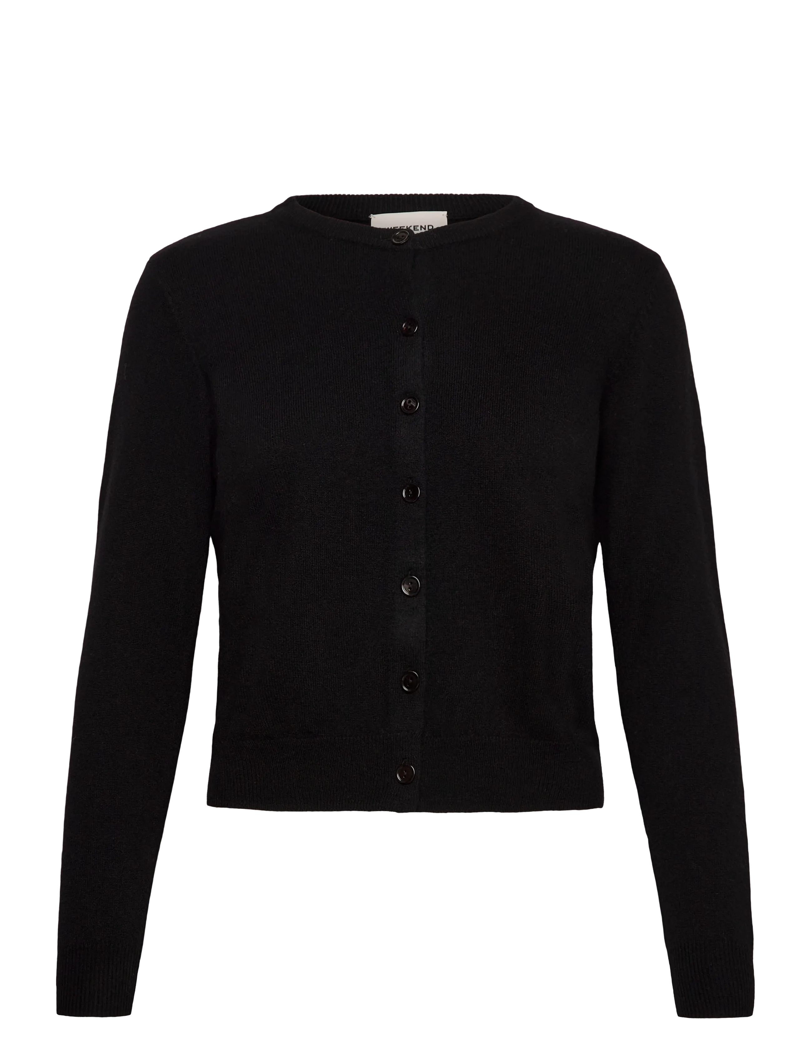 Weekend Max Mara WKDEROICO - Stickat - BLACK / black