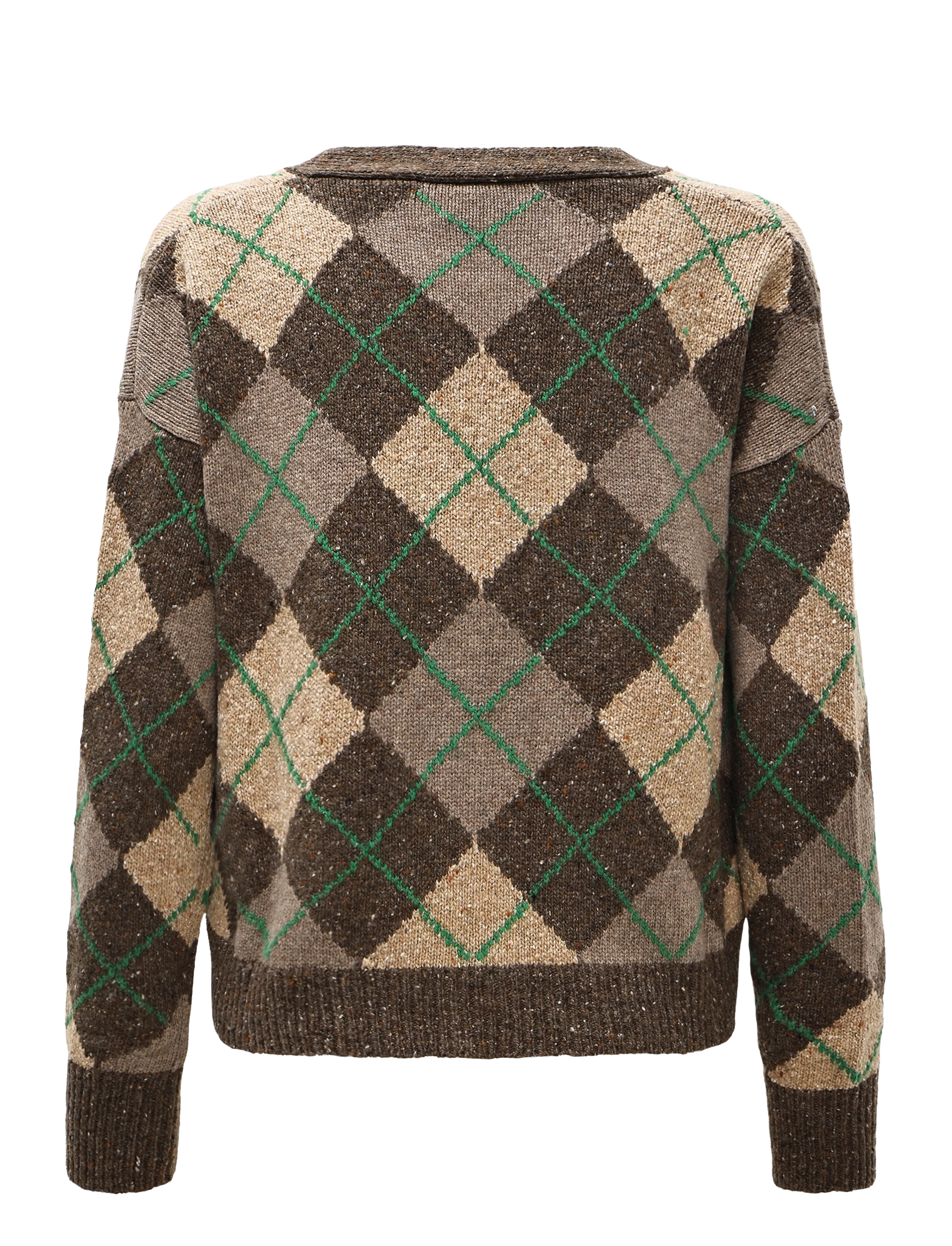 Weekend Max Mara - WKDABILE - cardigans - sand rhombs - 1