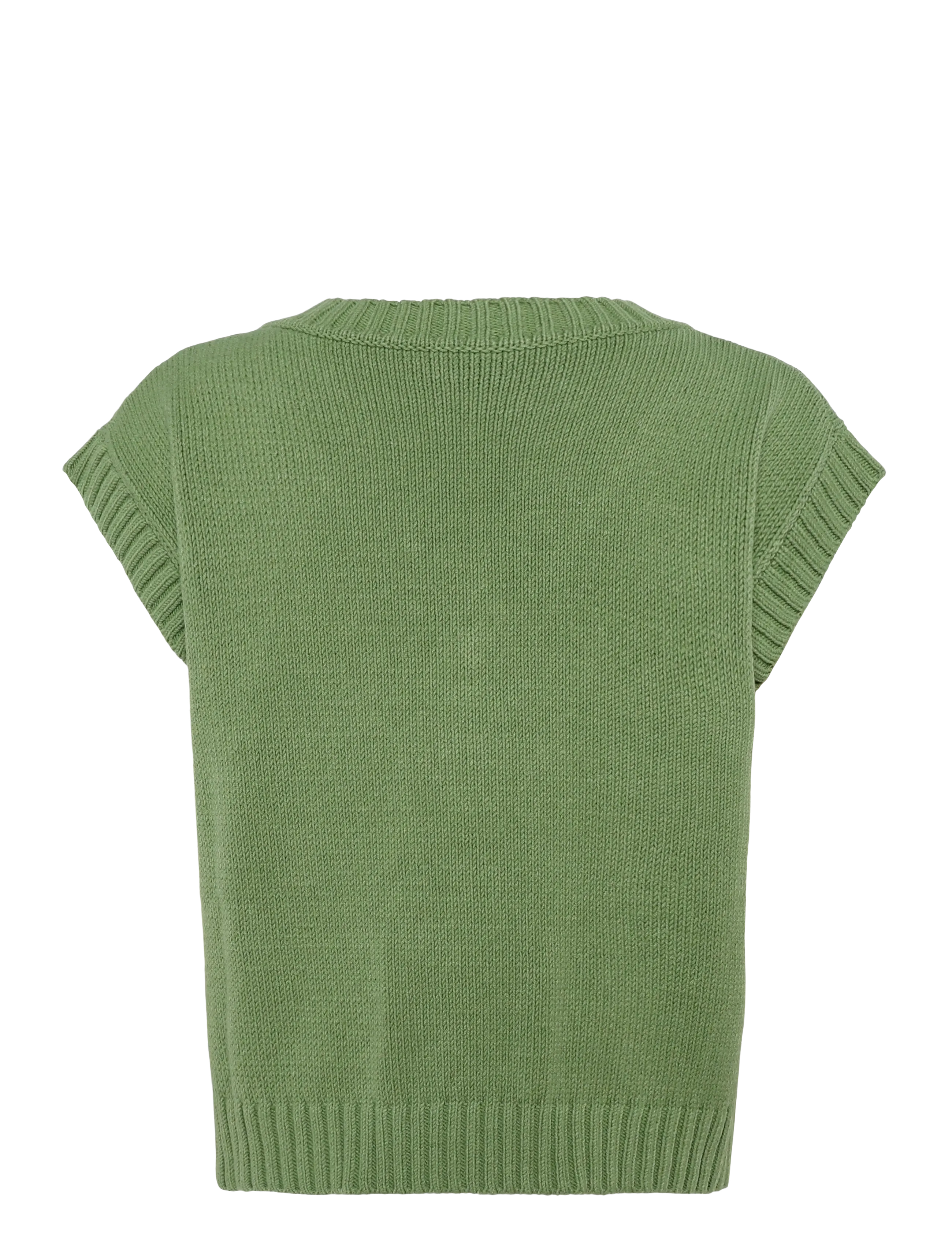 Weekend Max Mara - WKDALAMARO - knitted vests - green floral print - 1