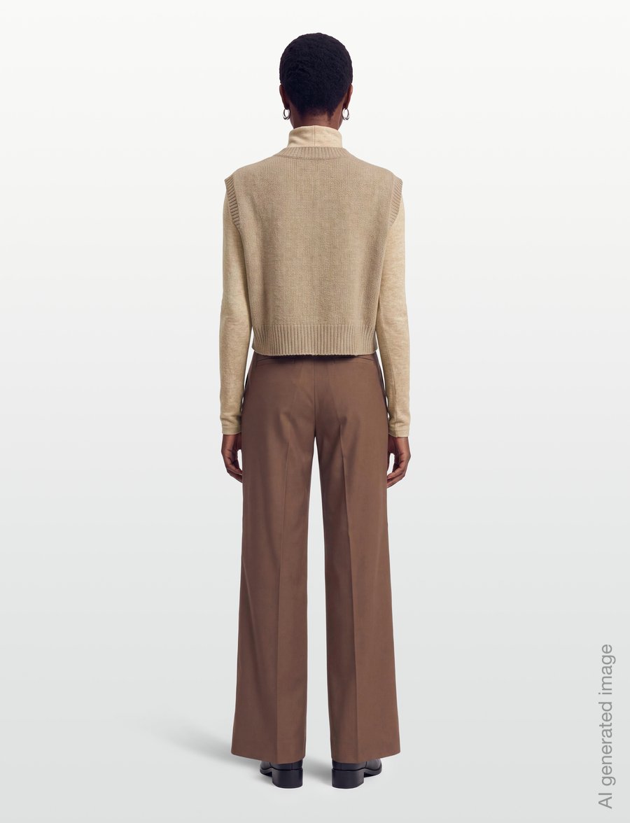 Weekend Max Mara - WKDSAVANA - kootud vestid - green fancy design - 4