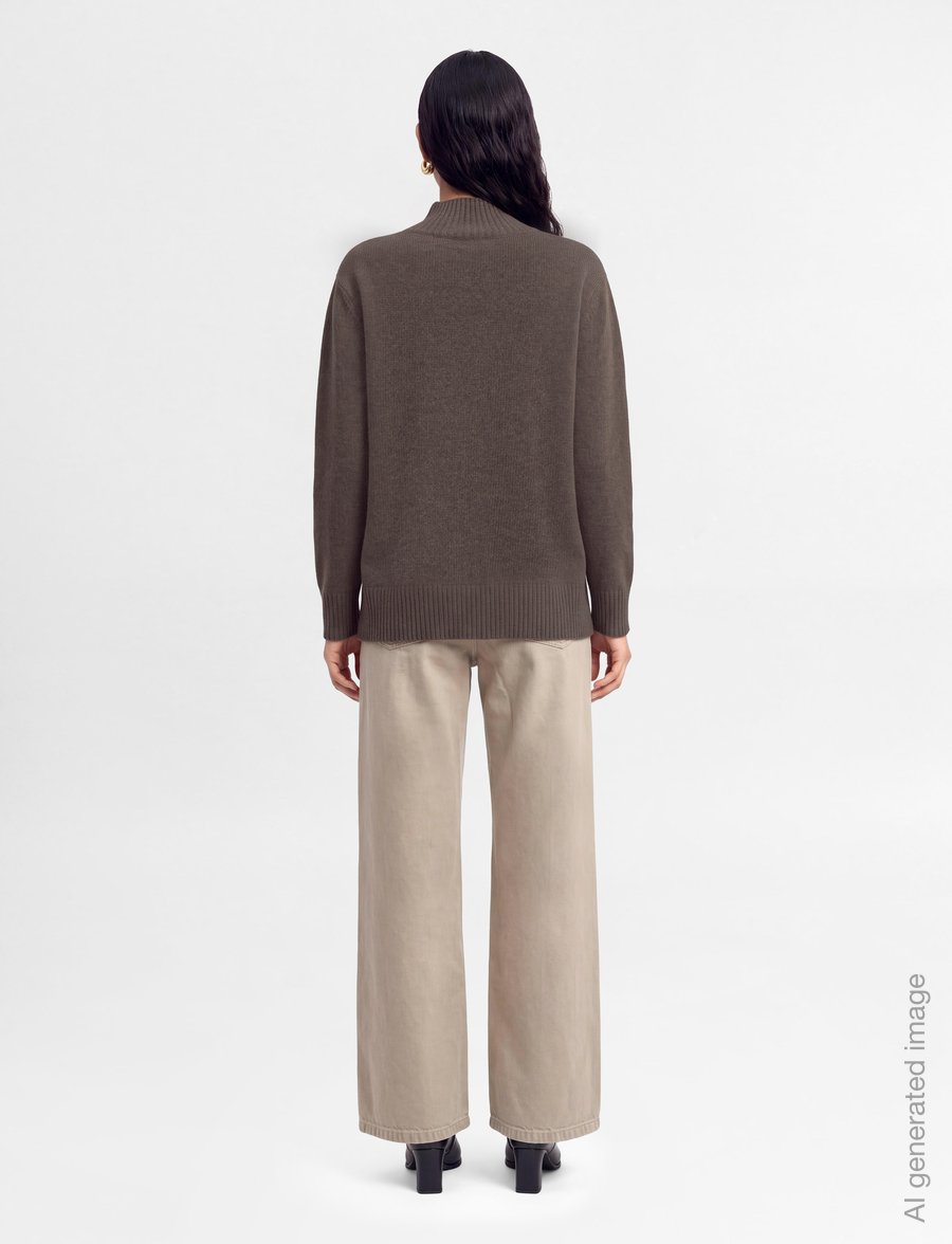 Weekend Max Mara - WKDELEGIA - cashmere - marron glace' - 4