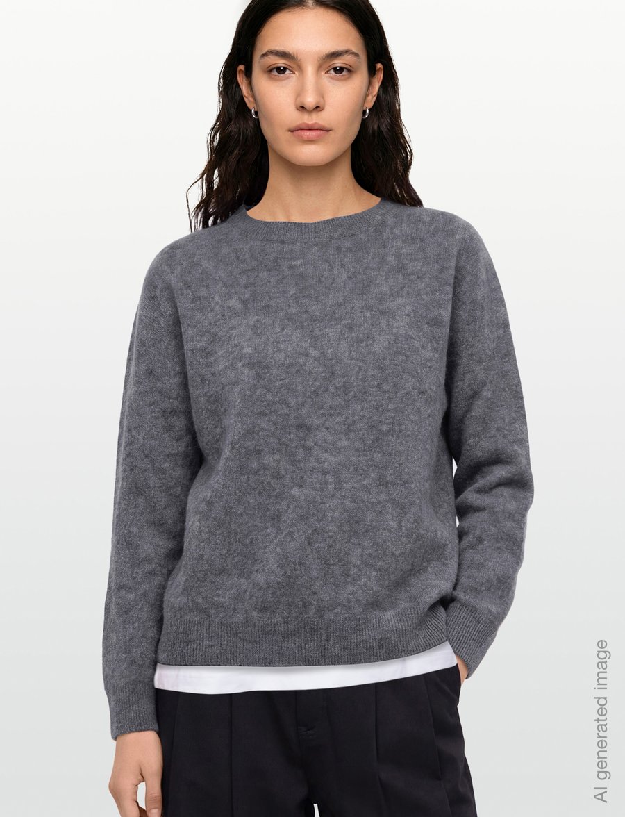 Weekend Max Mara - WKDECO - kašmiir - dark grey melange - 3