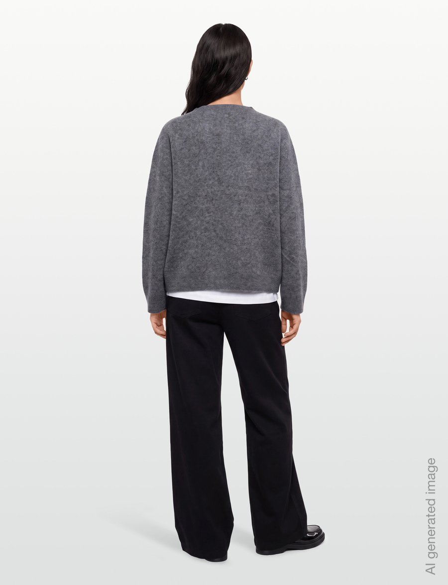 Weekend Max Mara - WKDECO - kašmiir - dark grey melange - 4