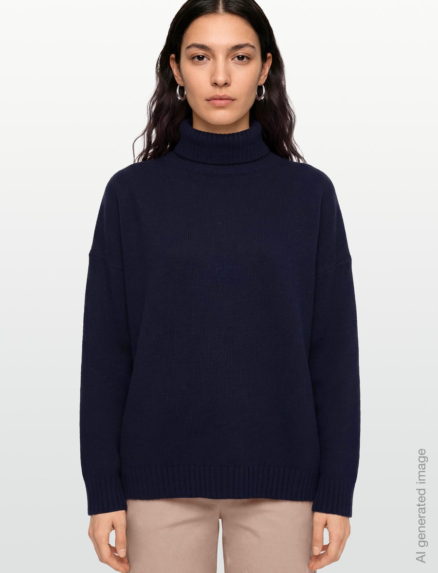Weekend Max Mara - WKDBORGIA - turtlenecks - navy - 3