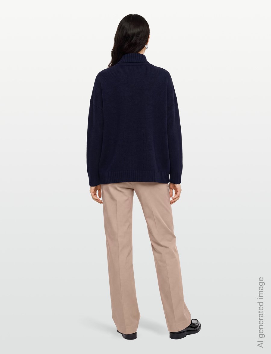 Weekend Max Mara - WKDBORGIA - turtlenecks - navy - 4