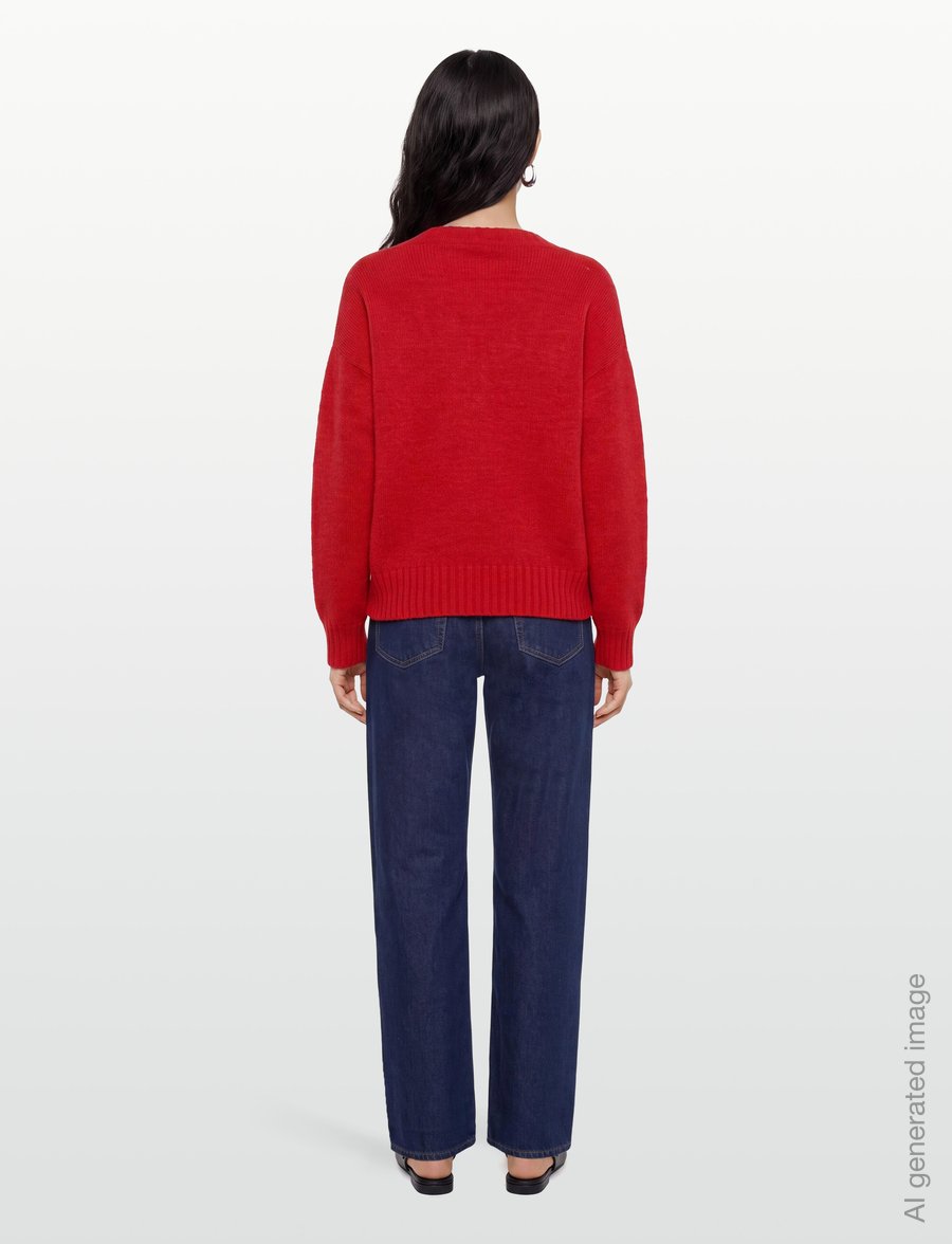 Weekend Max Mara - WKDVISITA - pullover - red - 4