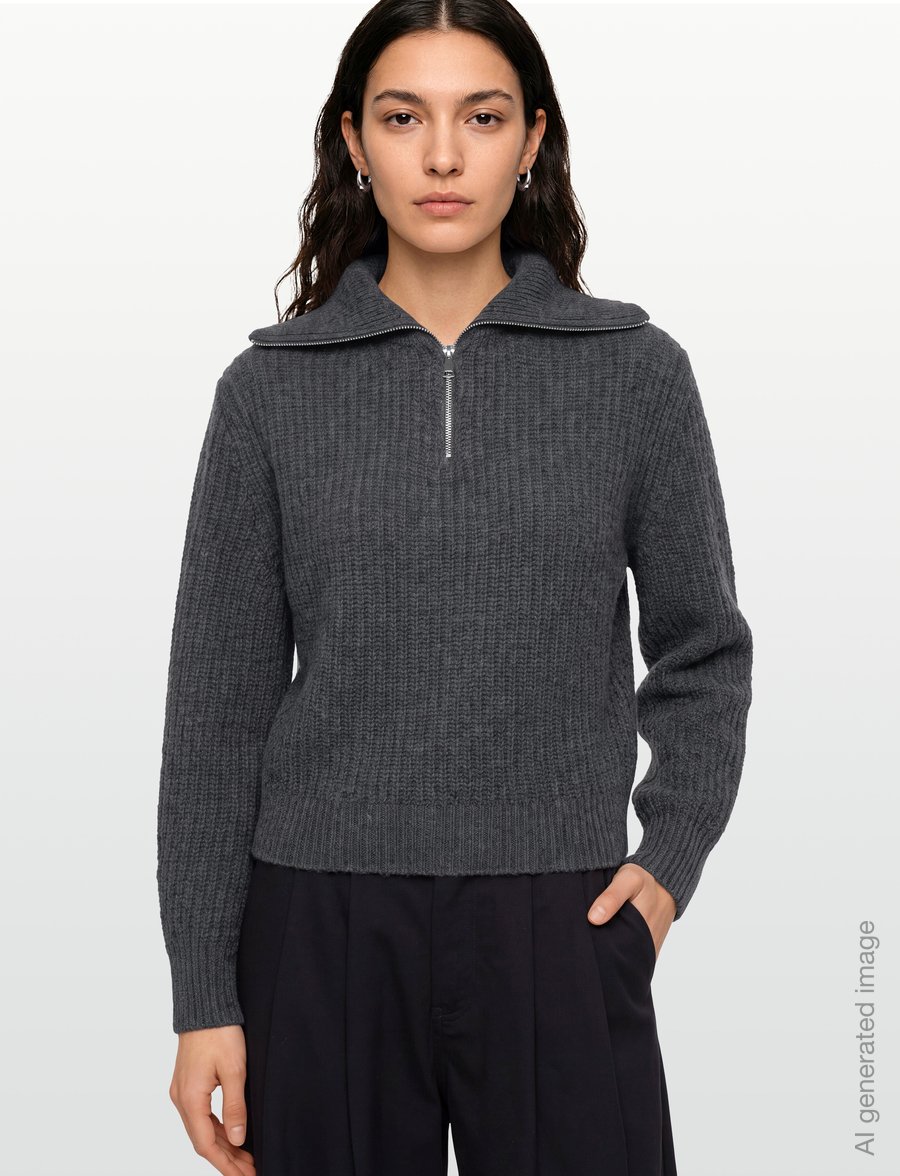 Weekend Max Mara - WKDLASER - stickade tröjor - dark grey - 3