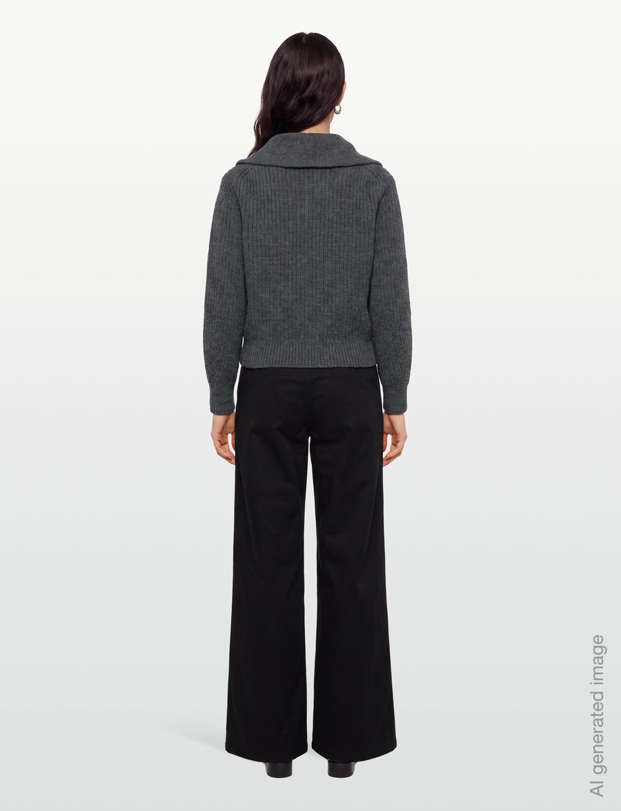 Weekend Max Mara - WKDLASER - stickade tröjor - dark grey - 4