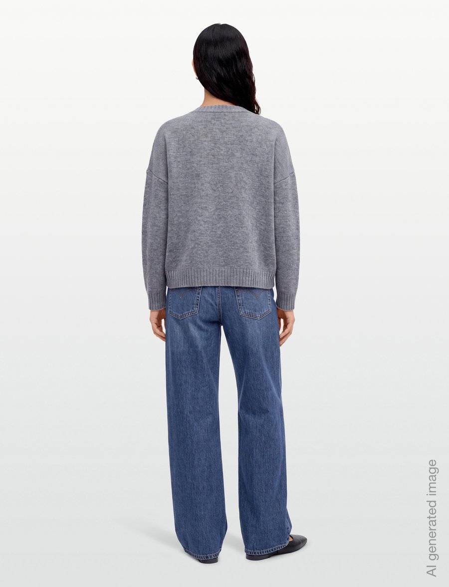Weekend Max Mara - WKDSIBARI - striktrøjer - medium grey - 4