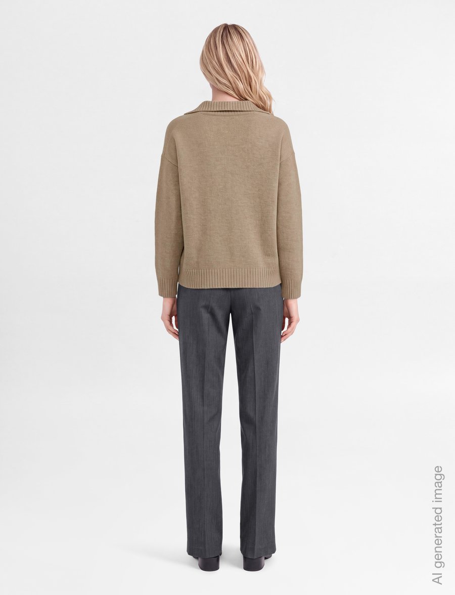 Weekend Max Mara - WKDAGRE - stickade tröjor - beige - 4