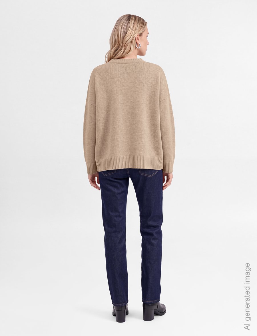 Weekend Max Mara - WKDPAVIDI - pullover - sand dog - 4