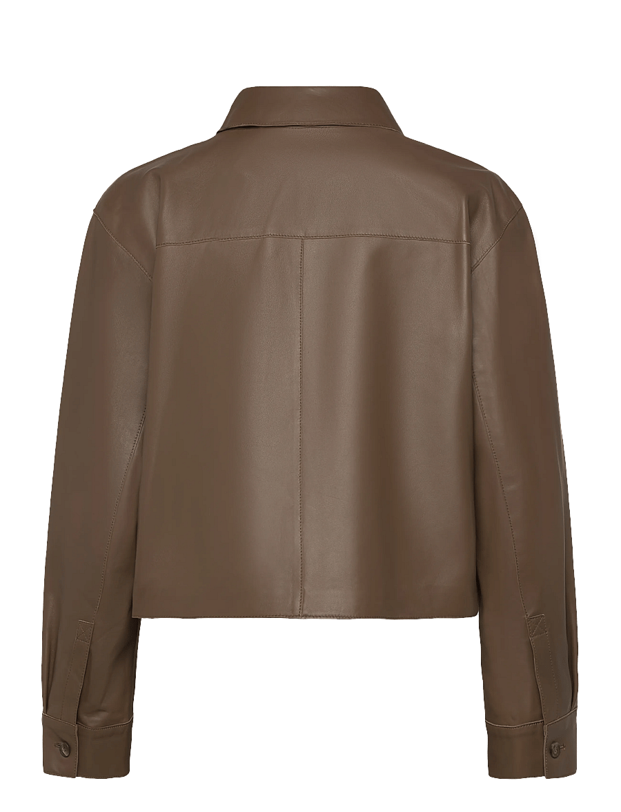 Weekend Max Mara - WKDPIOVRA - lederjacken - brown - 1