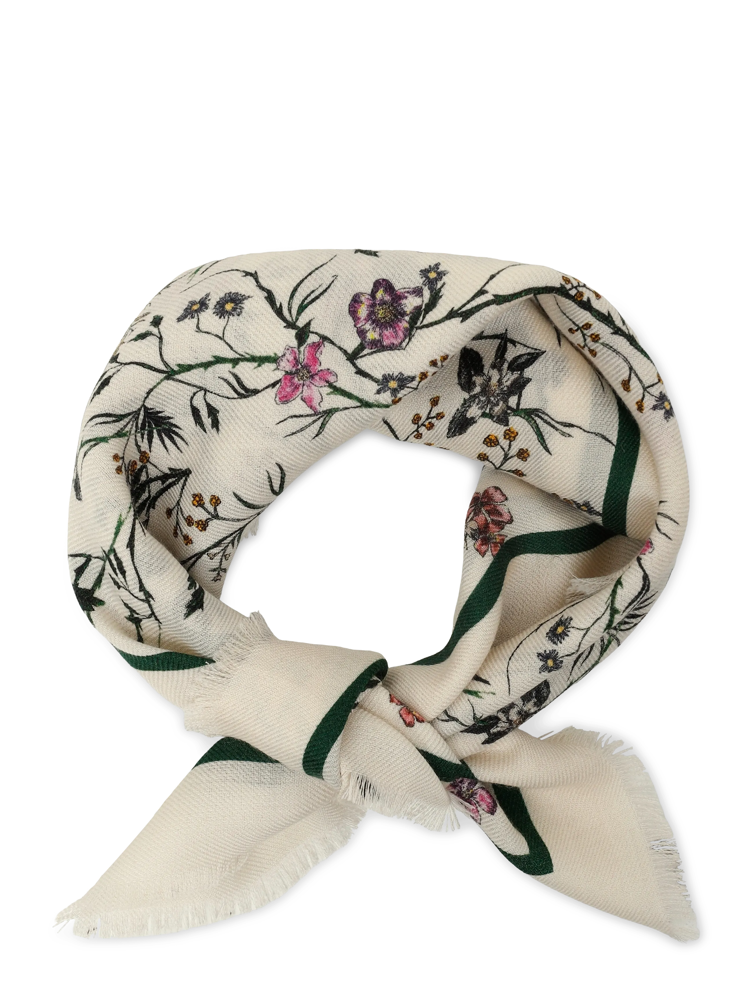 Weekend Max Mara WKACAMICE - Accessories - WHITE FLORAL PRINT / white