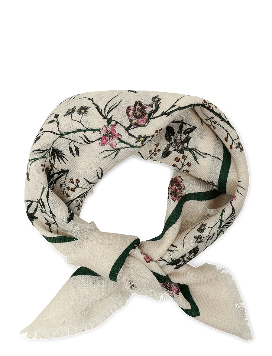 Weekend Max Mara - WKACAMICE - lightweight scarves - white floral print - 0