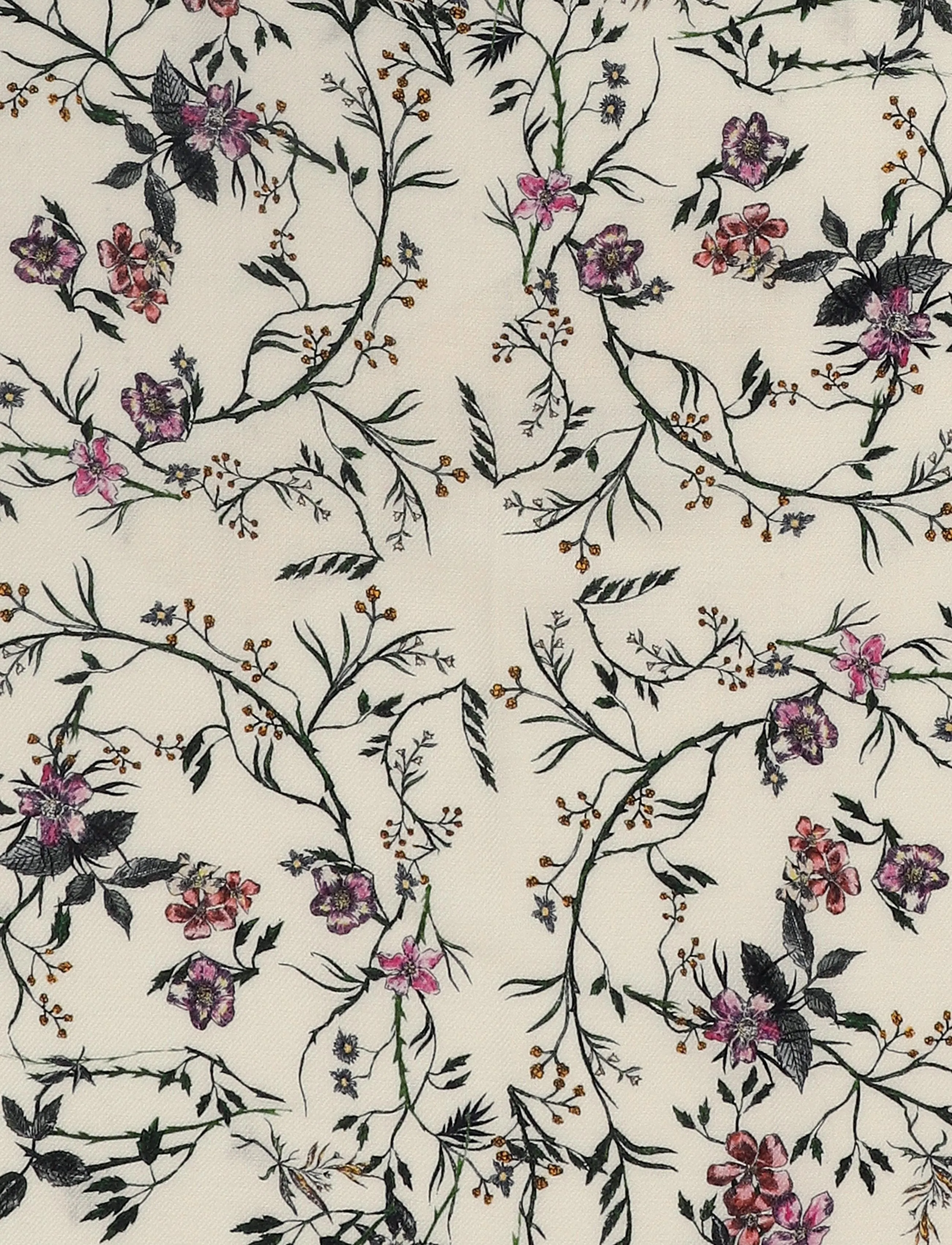 Weekend Max Mara - WKACAMICE - lightweight scarves - white floral print - 2